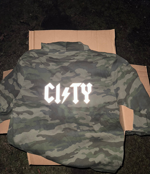 City Camo hoodie with 3M logos