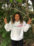 Moveaccordingly Cotton Candy (white) Unisex Hoodie