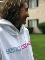 Moveaccordingly Cotton Candy (white) Unisex Hoodie